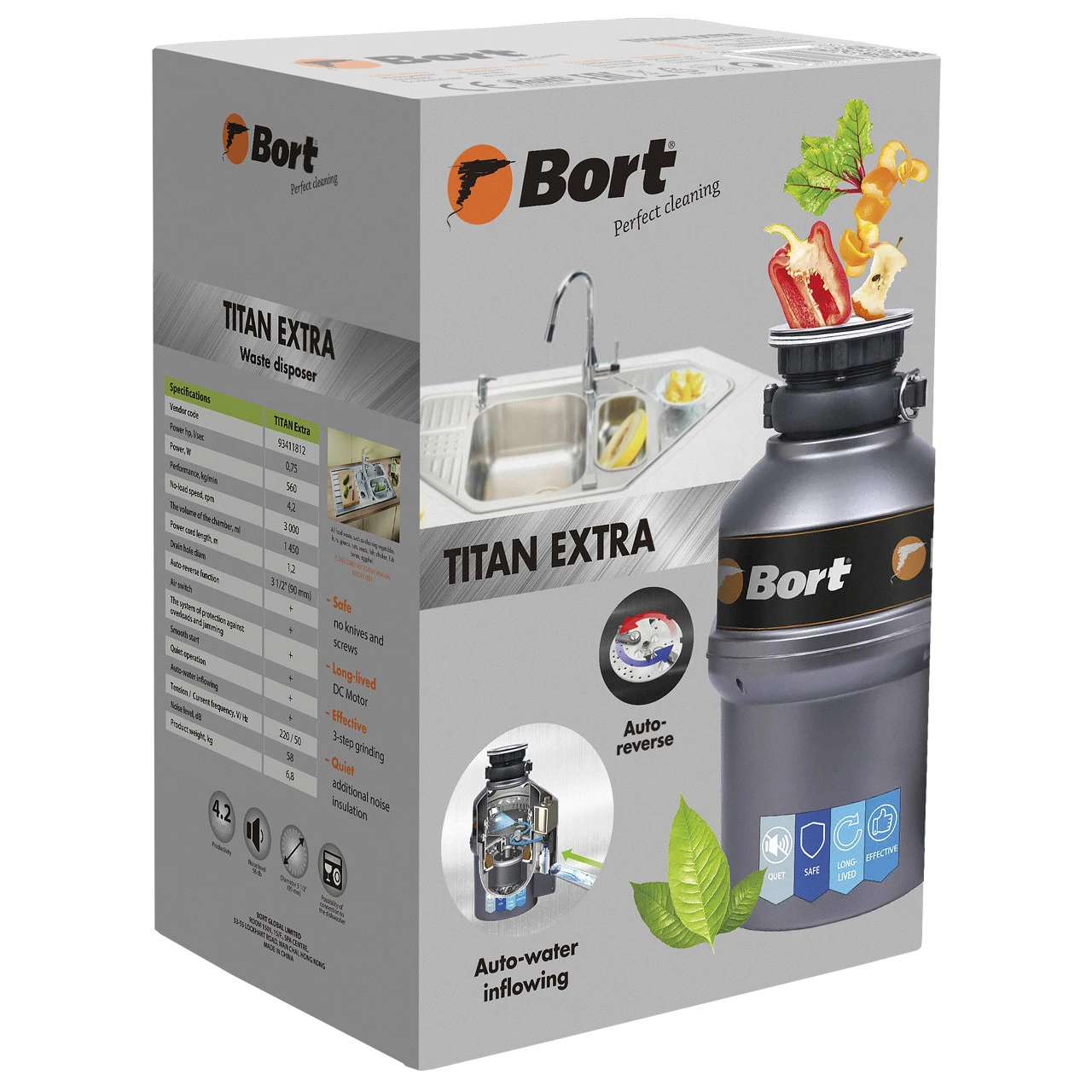 Измельчитель отходов Bort TITAN Extra Измельчитель отходов Bort TITAN Extra