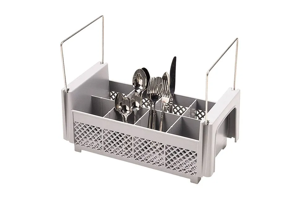 Кассета для столовых приборов Cambro 8FB434 мягк.-сер. Кассета для столовых приборов Cambro 8FB434 мягк.-сер.