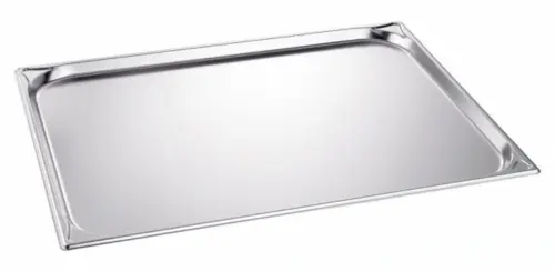 Гастроёмкость из нержавеющей стали Abat GN 2/1-20 (алюминиевая, без ручек и крышки)