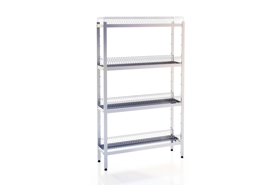 Стеллаж для посуды и приборов EKSI СКТ Э 120/30/180/4