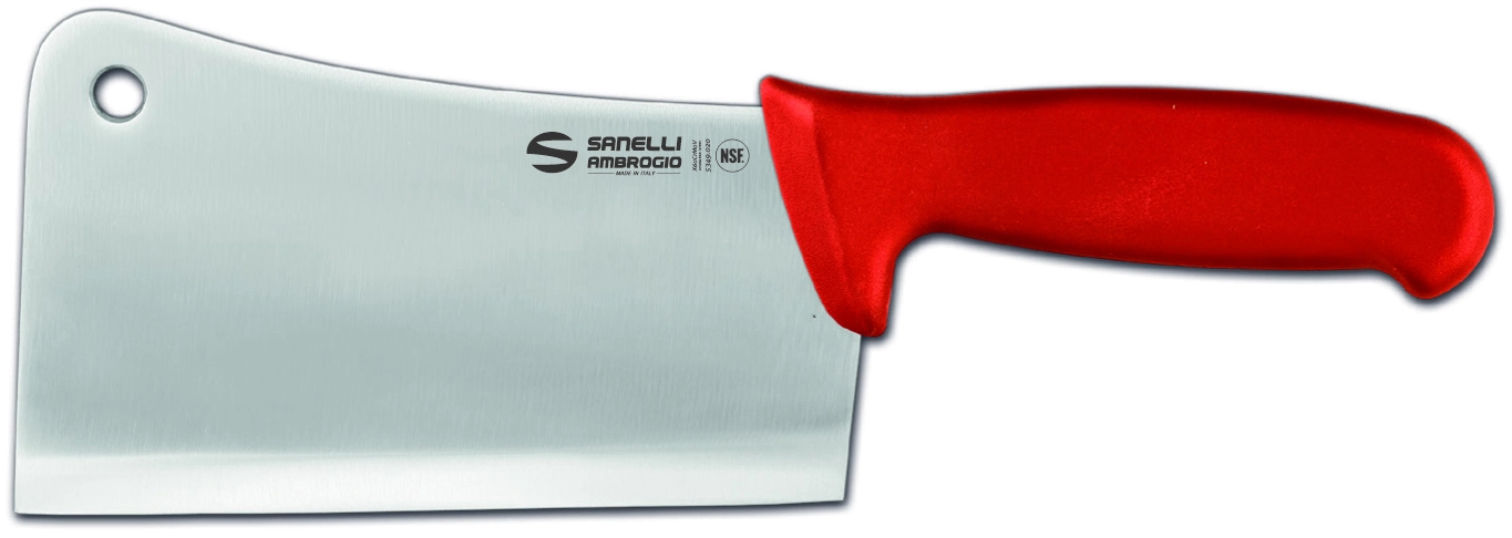 Рубак Sanelli Ambrogio серии Supra Colore, SQ37018R, 180 мм 600 г, красный