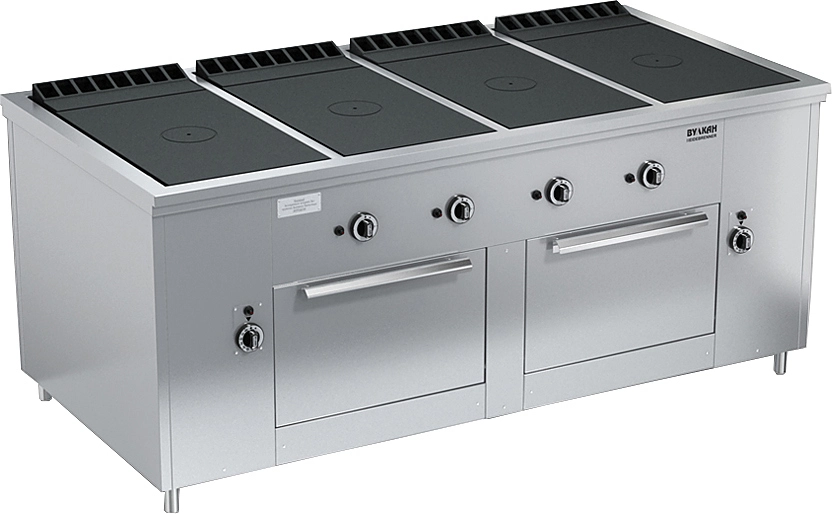 Плита Вулкан-Heidebrenner ПРГ-IIA-4С 2ДШ Maxi, 82432, газовая