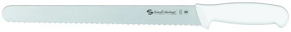 Нож Sanelli Ambrogio серии Supra Colore, SP63028W, для хлеба с зубчатым лезвием 280 мм, белый