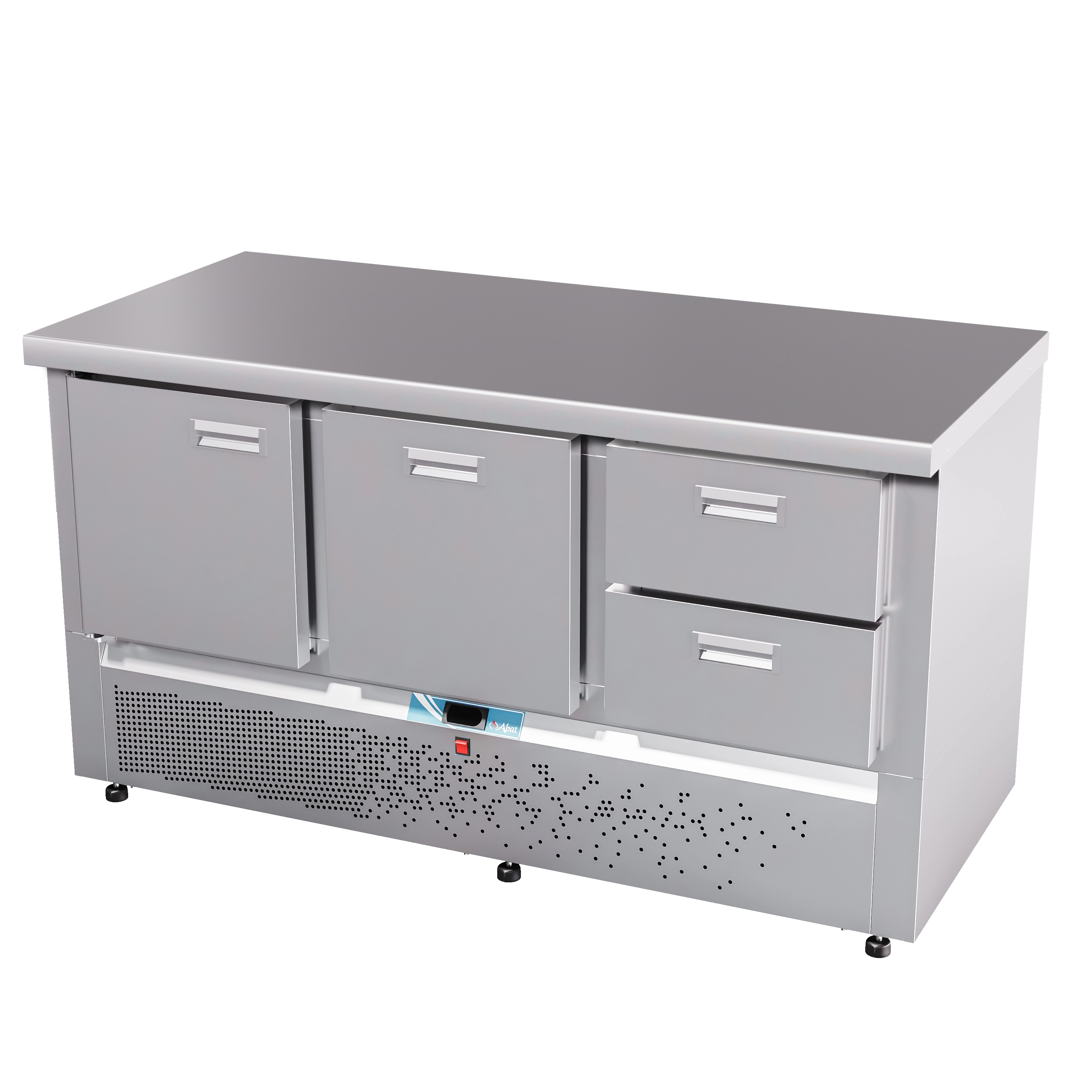 Стол холодильный Abat СХС-70Н-02 стол.202 без борт.(дверь-ящик1/2-ящик1) Стол холодильный Abat СХС-70Н-02 стол.202 без борт.(дверь-ящик1/2-ящик1)