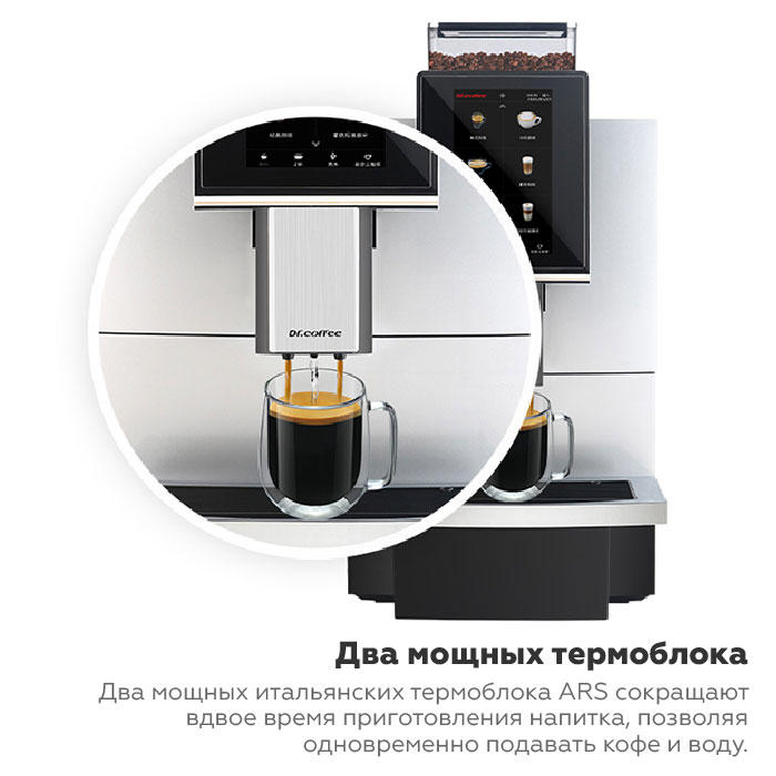 Кофемашина автоматическая Proxima Dr.Coffee F12 Plus