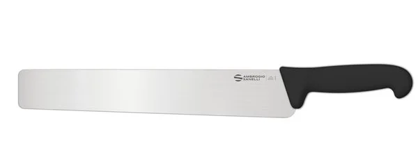 Нож Sanelli Ambrogio серии Supra, SA44032B, для сыра и салями 320 х 50 мм, черный Нож Sanelli Ambrogio серии Supra, SA44032B, для сыра и салями 320 х 50 мм, черный