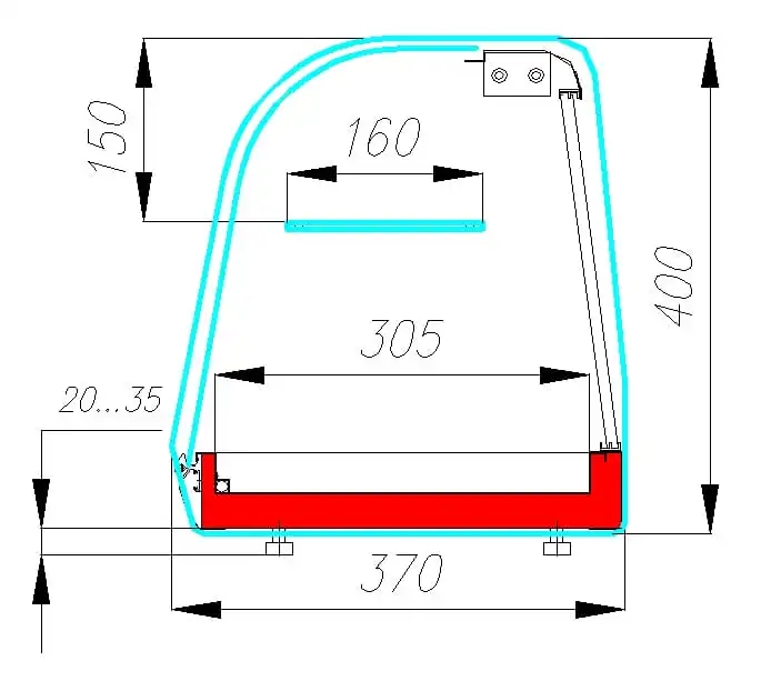 Витрина настольная Carboma ВХСв-1,0 XL Carboma Витрина настольная Carboma ВХСв-1,0 XL Carboma