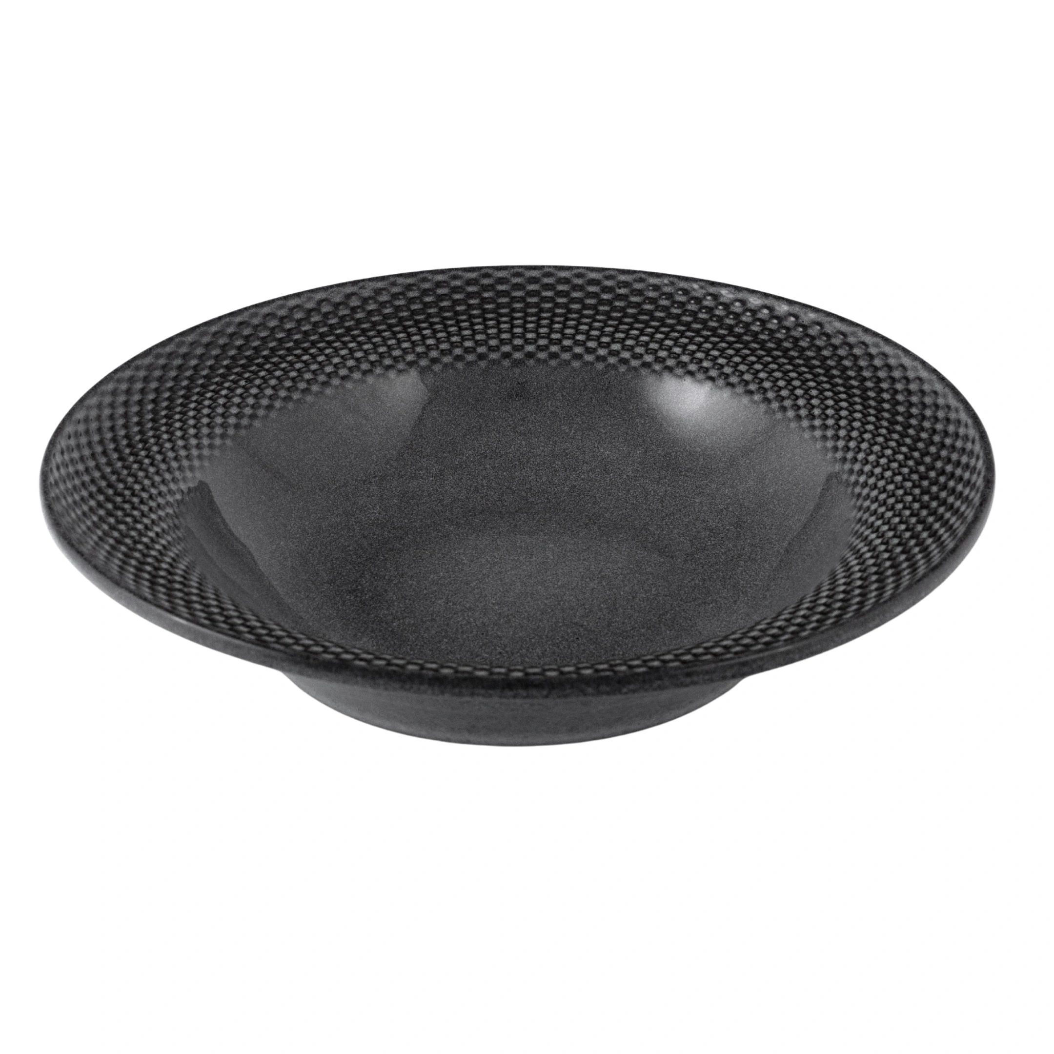 Тарелка Kutahya PAN26CK855A13, D=26см,H=5,1см, 600мл антрацит Тарелка Kutahya PAN26CK855A13, D=26см,H=5,1см, 600мл антрацит