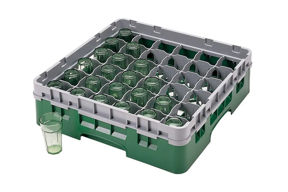 Кассета для бокалов Cambro 36S318 зел./сер.