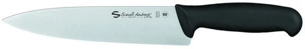 Нож Sanelli Ambrogio серии Supra, SC49020B, кухонный 200 х 48 мм, черный Нож Sanelli Ambrogio серии Supra, SC49020B, кухонный 200 х 48 мм, черный