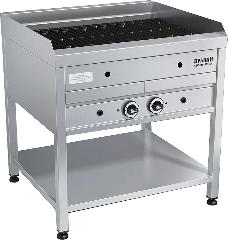 Гриль лавовый Вулкан-Heidebrenner BPD 02K, Сноу, 641282, газовый