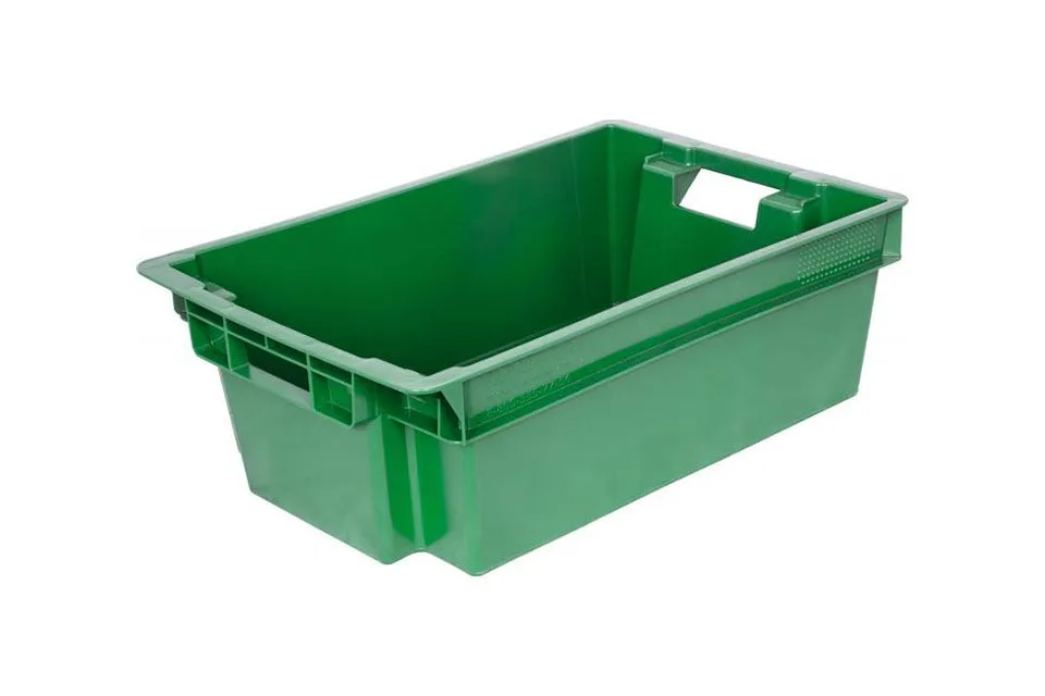 Ящик пластиковый Тара.ру Ящик 206 зеленый Ящик пластиковый Тара.ру Ящик 206 зеленый