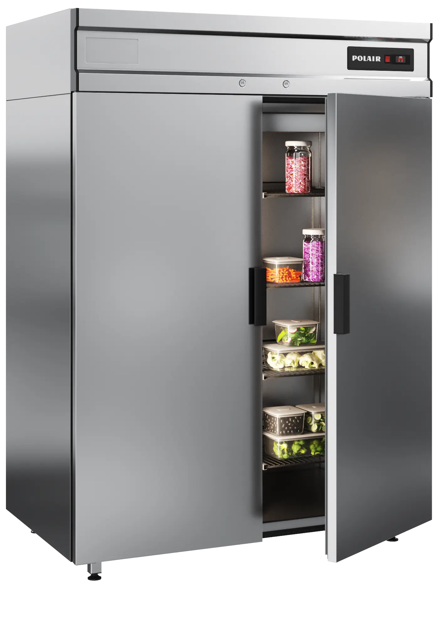Шкаф морозильный Полаир CB114-G (ШН-1,4) нерж.