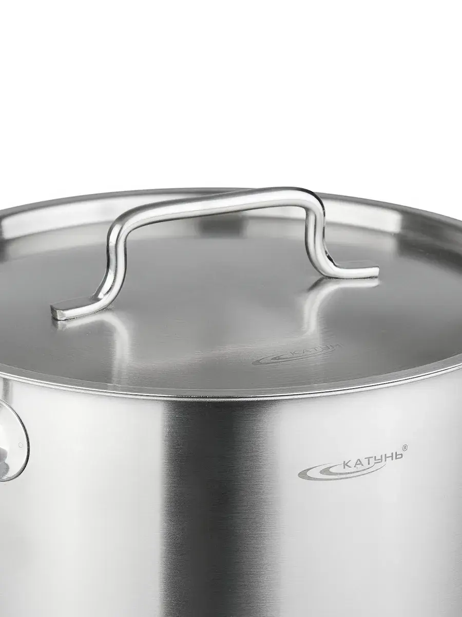 Кастрюля Катунь серии Общепит, КТ-ОБ-09, с/крышкой ТРС 9 л Кастрюля Катунь серии Общепит, КТ-ОБ-09, с/крышкой ТРС 9 л