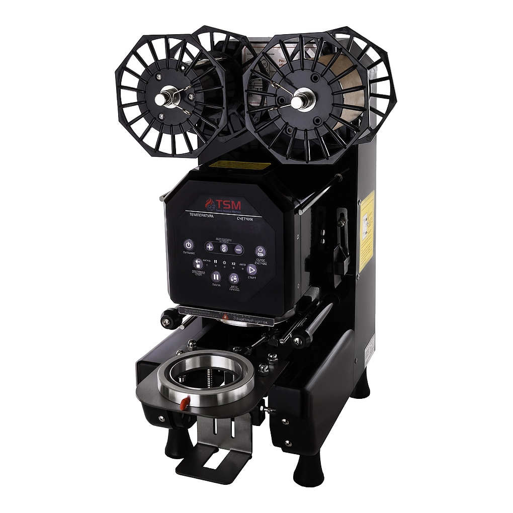 Запайщик для стаканов TSM-Q8-90/95 черный Запайщик для стаканов TSM-Q8-90/95 черный