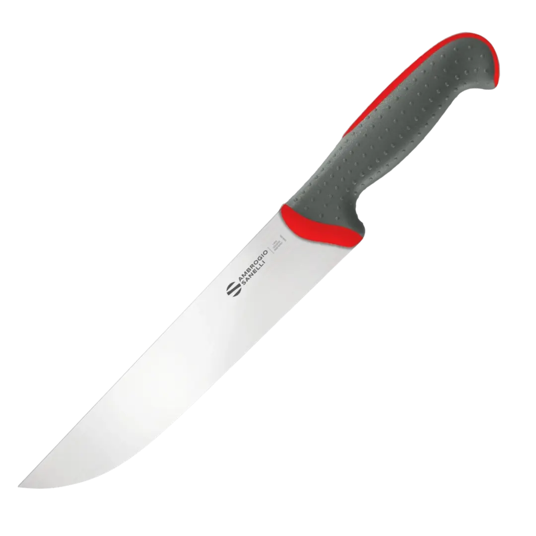 Нож Sanelli Ambrogio серии Tecna, TM09022R, для мяса 220 мм, красный Нож Sanelli Ambrogio серии Tecna, TM09022R, для мяса 220 мм, красный