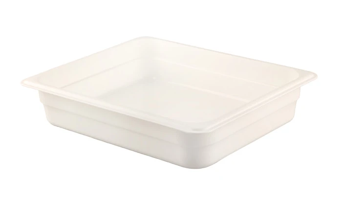Гастроемкость из пластика Рестола 422107416, 1/2 h 65 мм, белая