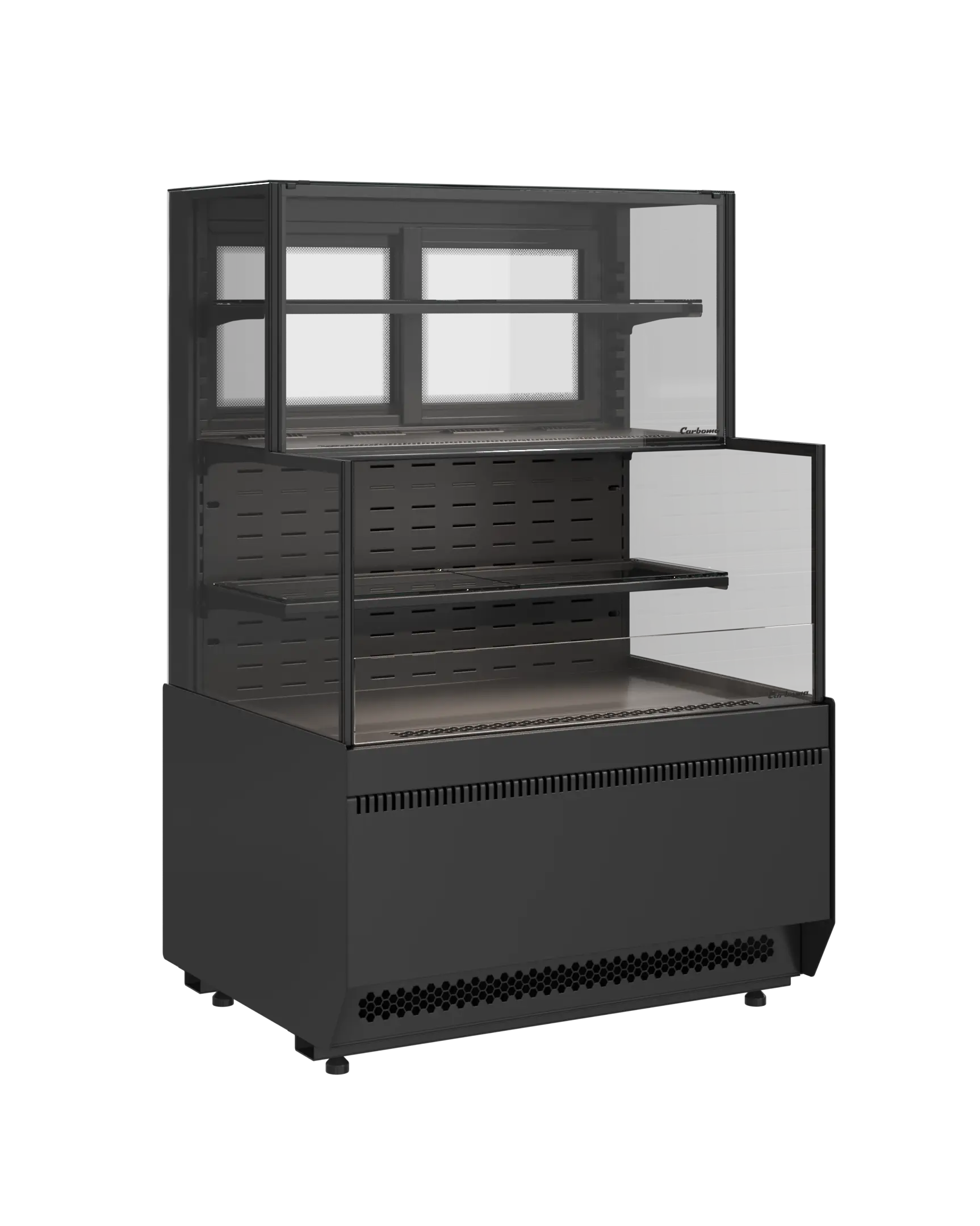 Витрина кондитерская Carboma KC70 VV/VV 0,9-2-1 Standard боковина ступенька версия 2.0, 9005 Витрина кондитерская Carboma KC70 VV/VV 0,9-2-1 Standard боковина ступенька версия 2.0, 9005