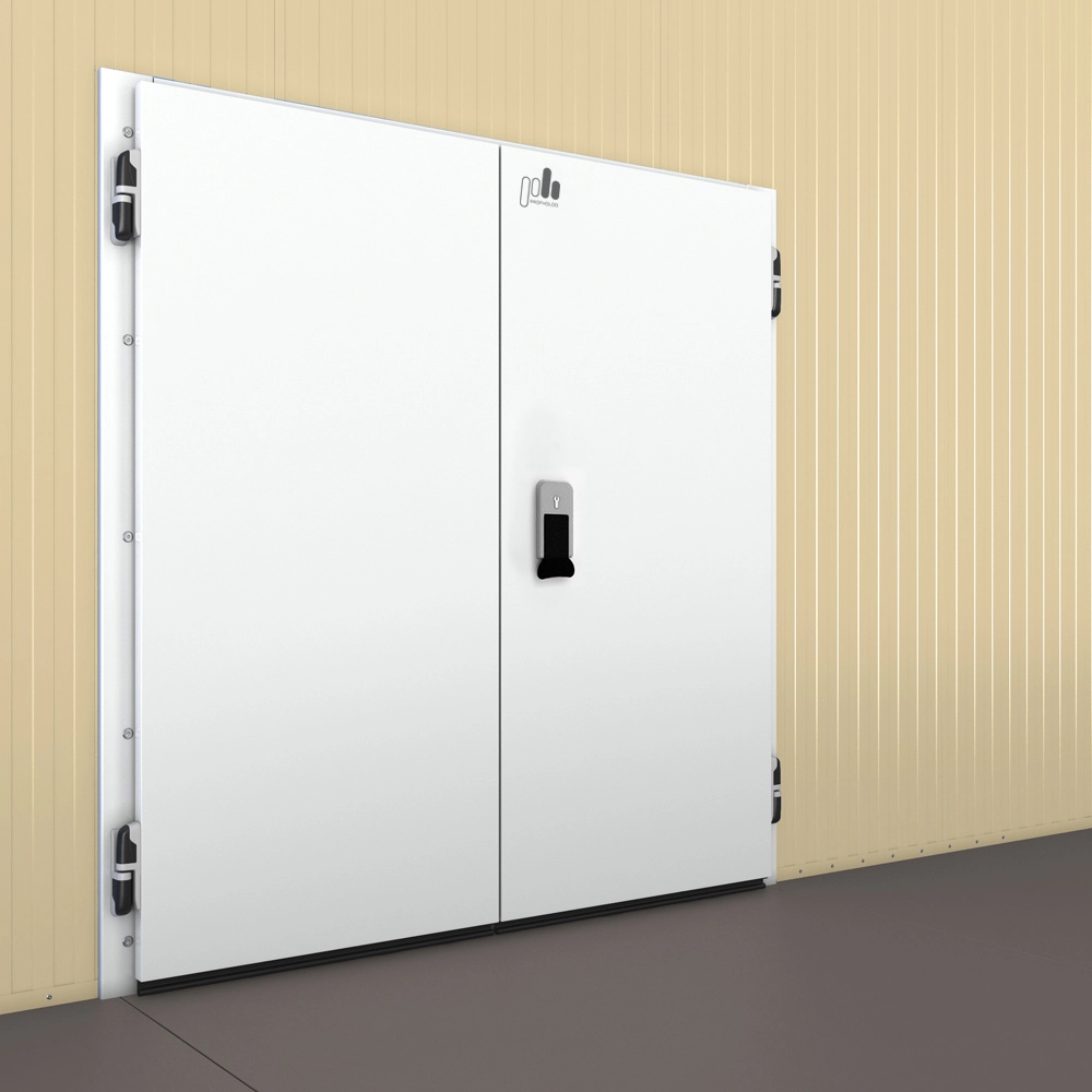 Распашная двустворчатая холодильная дверь «ПрофХолод»