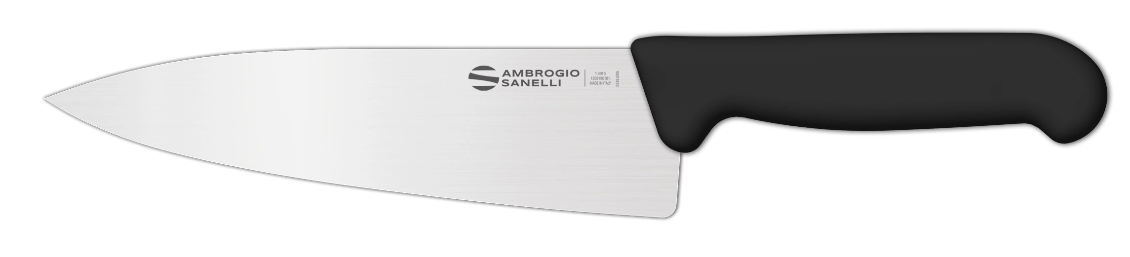 Нож Sanelli Ambrogio серии Supra, SC49016B, кухонный 160 х 44 мм, черный Нож Sanelli Ambrogio серии Supra, SC49016B, кухонный 160 х 44 мм, черный