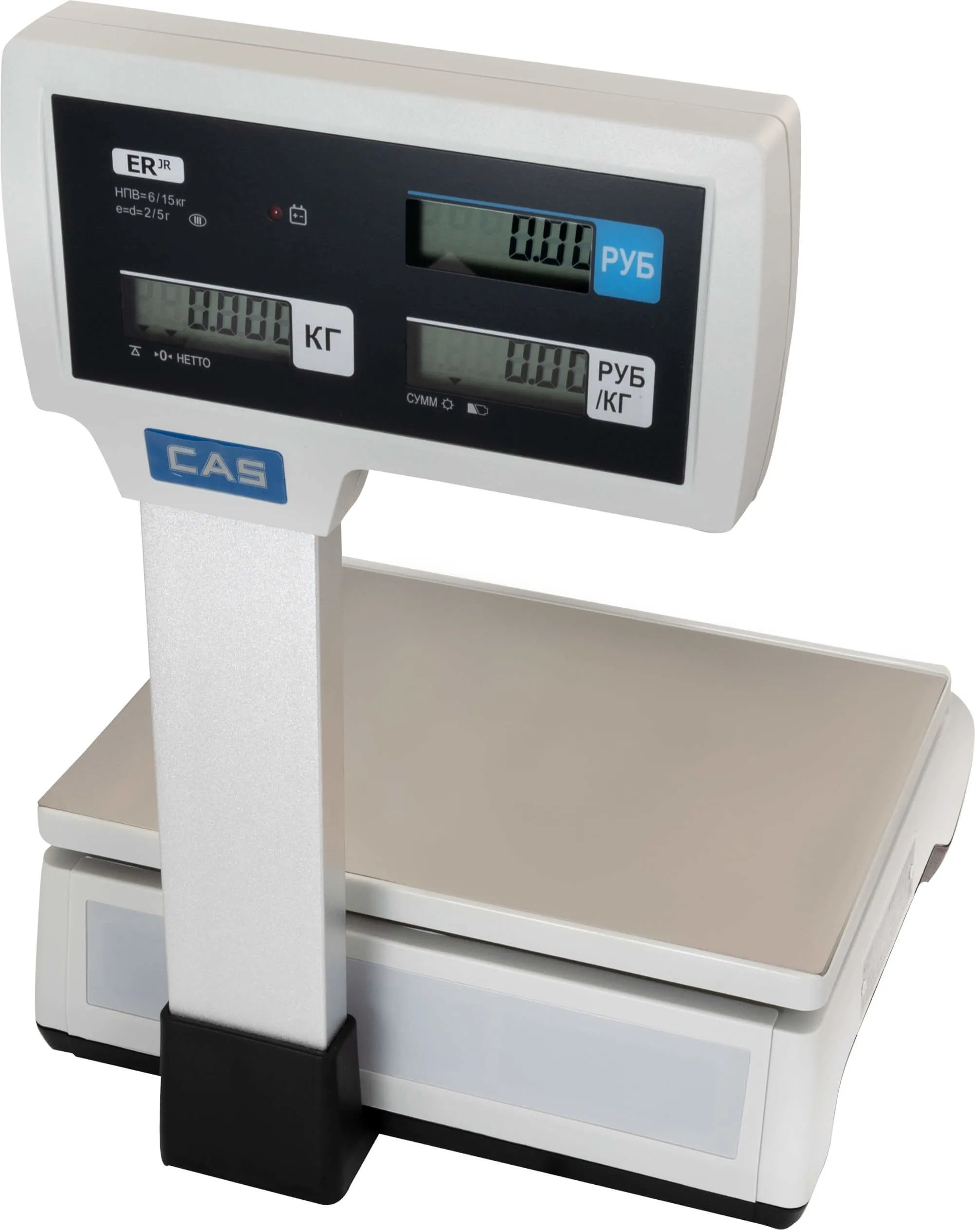 Весы торговые CAS ER-Jr-15CBU Весы торговые CAS ER-Jr-15CBU
