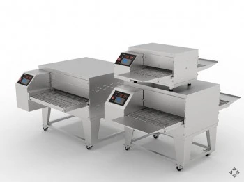 Печь для пиццы конвейерная Abat ПЭК-800 без крыши, без основания - для установки в 2 яруса Печь для пиццы конвейерная Abat ПЭК-800 без крыши, без основания - для установки в 2 яруса