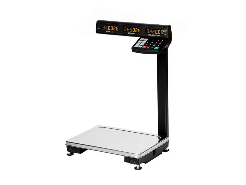 Весы торговые МАССА-К МК-15.2-ТВ21 (без интерфейсов) Весы торговые МАССА-К МК-15.2-ТВ21 (без интерфейсов)