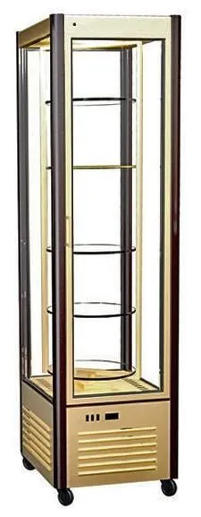 Шкаф холодильный Carboma D4 VM 400-2 беж-корич