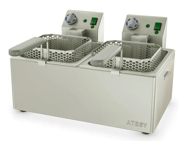 Фритюрница Atesy Панда-ЕВРО-2х1/2 Фритюрница Atesy Панда-ЕВРО-2х1/2