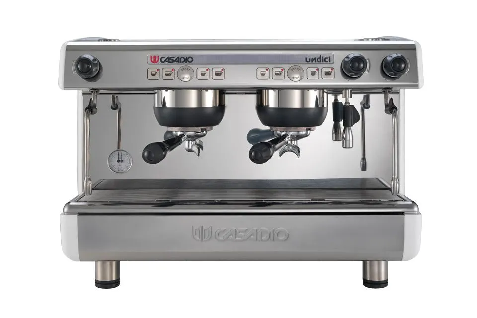 Кофемашина профессиональная Casadio Undici A/2 ТС белая