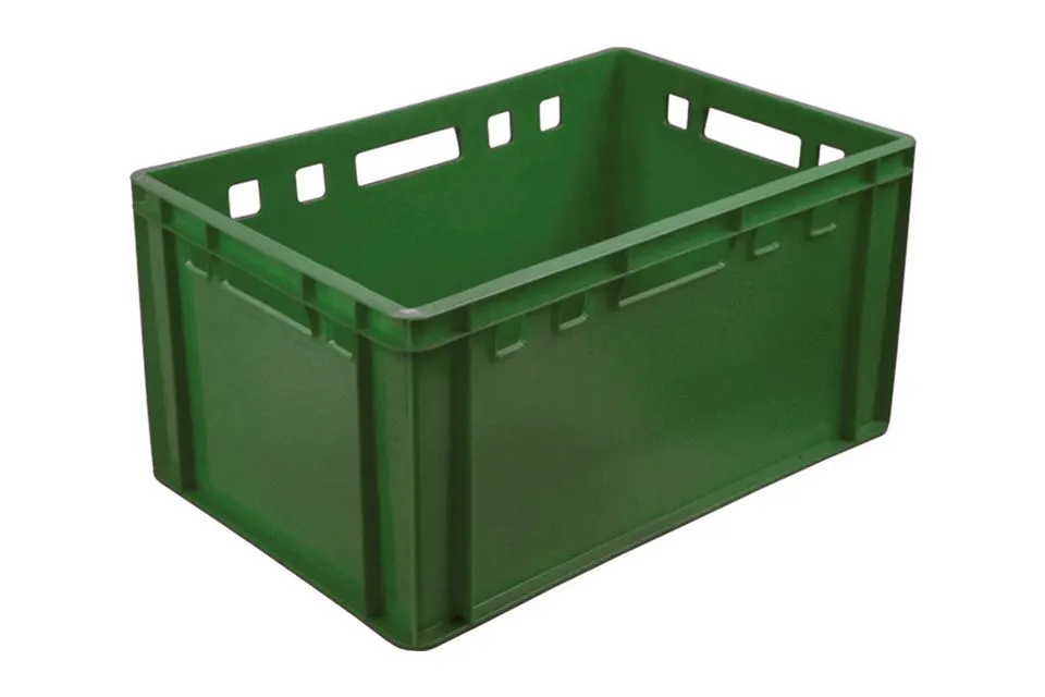 Ящик пластиковый Тара.ру Ящик 210 (Е3) зеленый