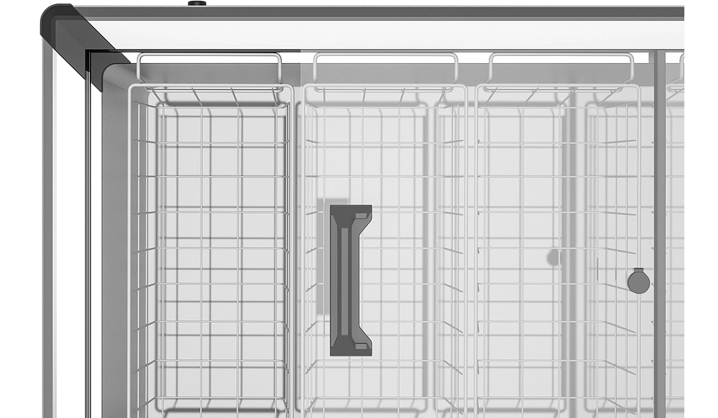 Ларь морозильный GELLAR FG 400 C серый v25 Ларь морозильный GELLAR FG 400 C серый v25