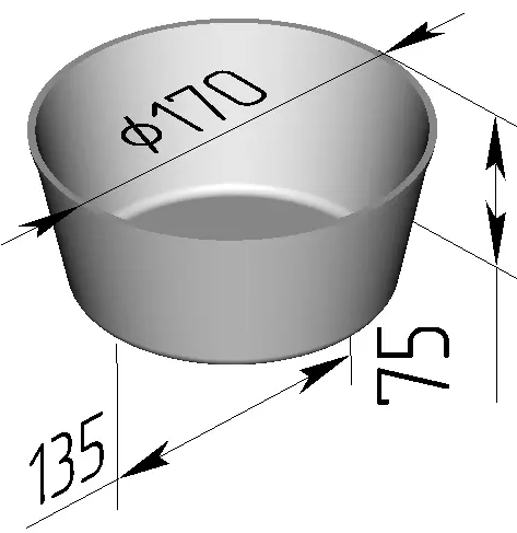 Кондитерская форма Спика Форма №1ДМз/3 с руч.600