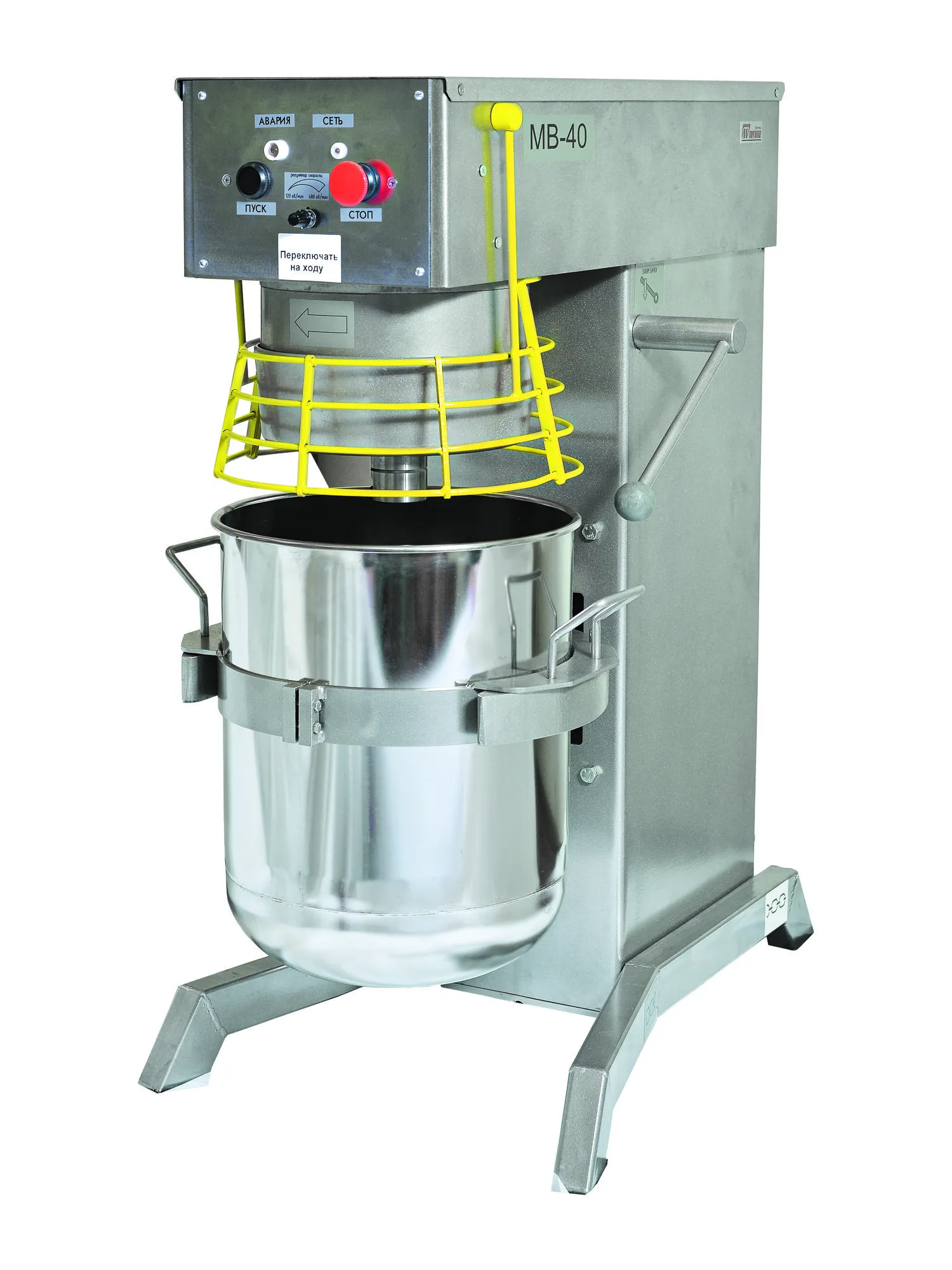 Планетарный миксер ТОРГМАШ-Пермь МВ-40 Планетарный миксер ТОРГМАШ-Пермь МВ-40