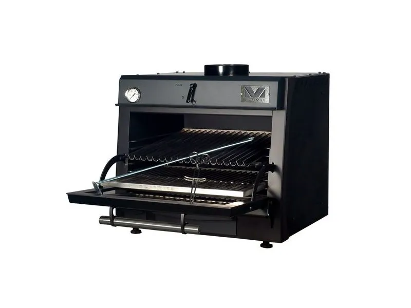 Печь на твёрдом топливе Vortmax CHO 44 LUX Black Печь на твёрдом топливе Vortmax CHO 44 LUX Black