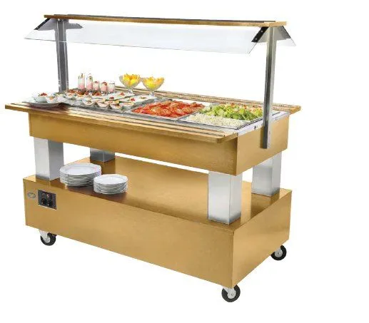 Тепловой салат-бар Roller Grill SB40C Light wood Тепловой салат-бар Roller Grill SB40C Light wood