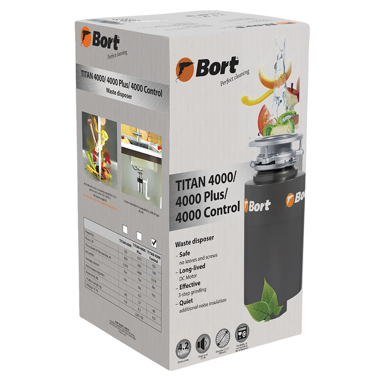 Измельчитель отходов Bort TITAN 4000 Control