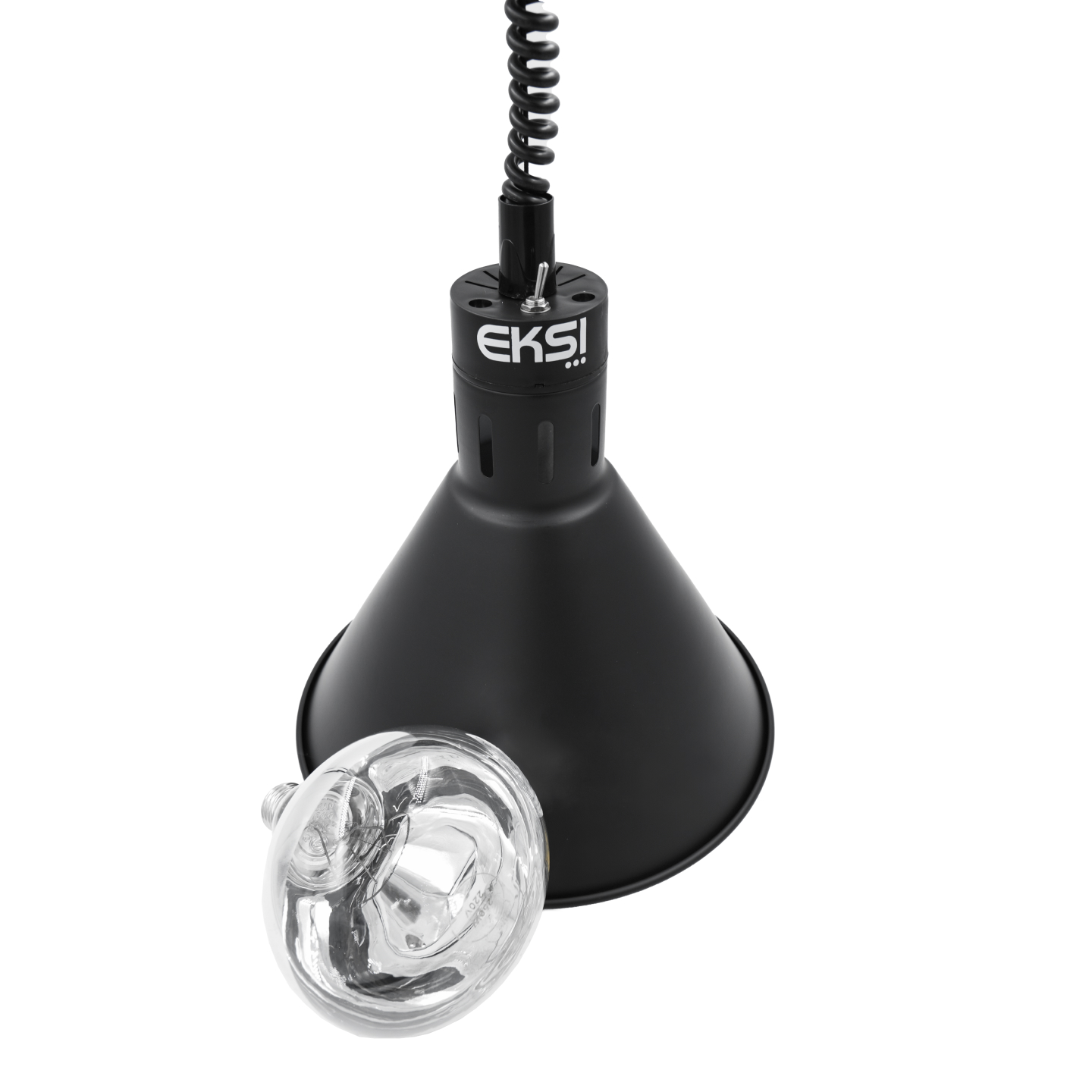 Лампа для подогрева EKSI EL-775-R Black new