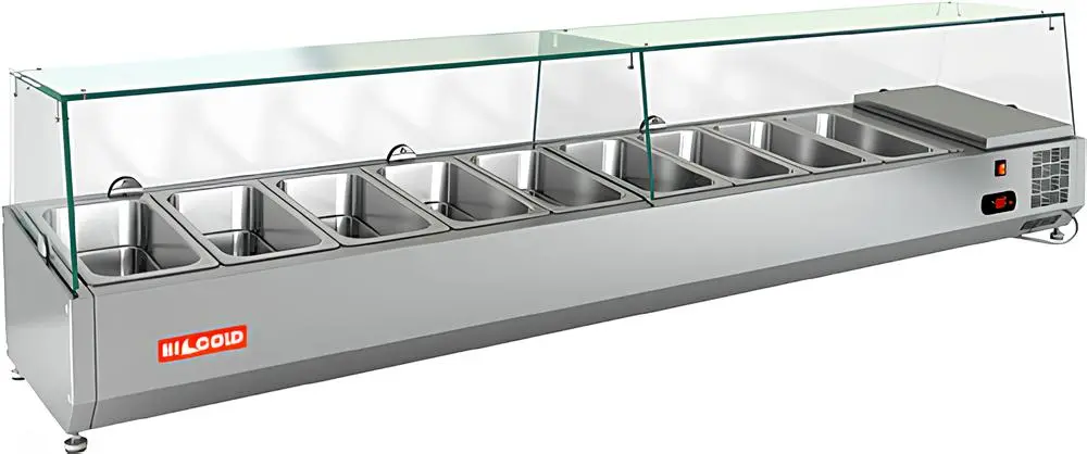 Витрина настольная HICOLD VRTG 1970 1/3