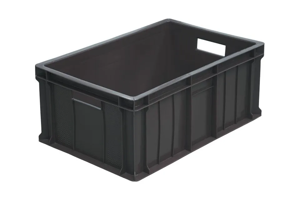 Ящик пластиковый Тара.ру Ящик 204 черный