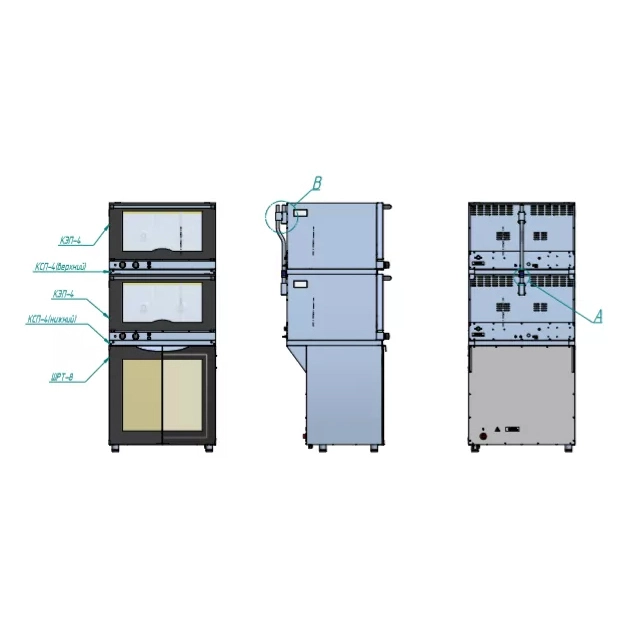 Соединительный комплект для печей Abat КСП-4