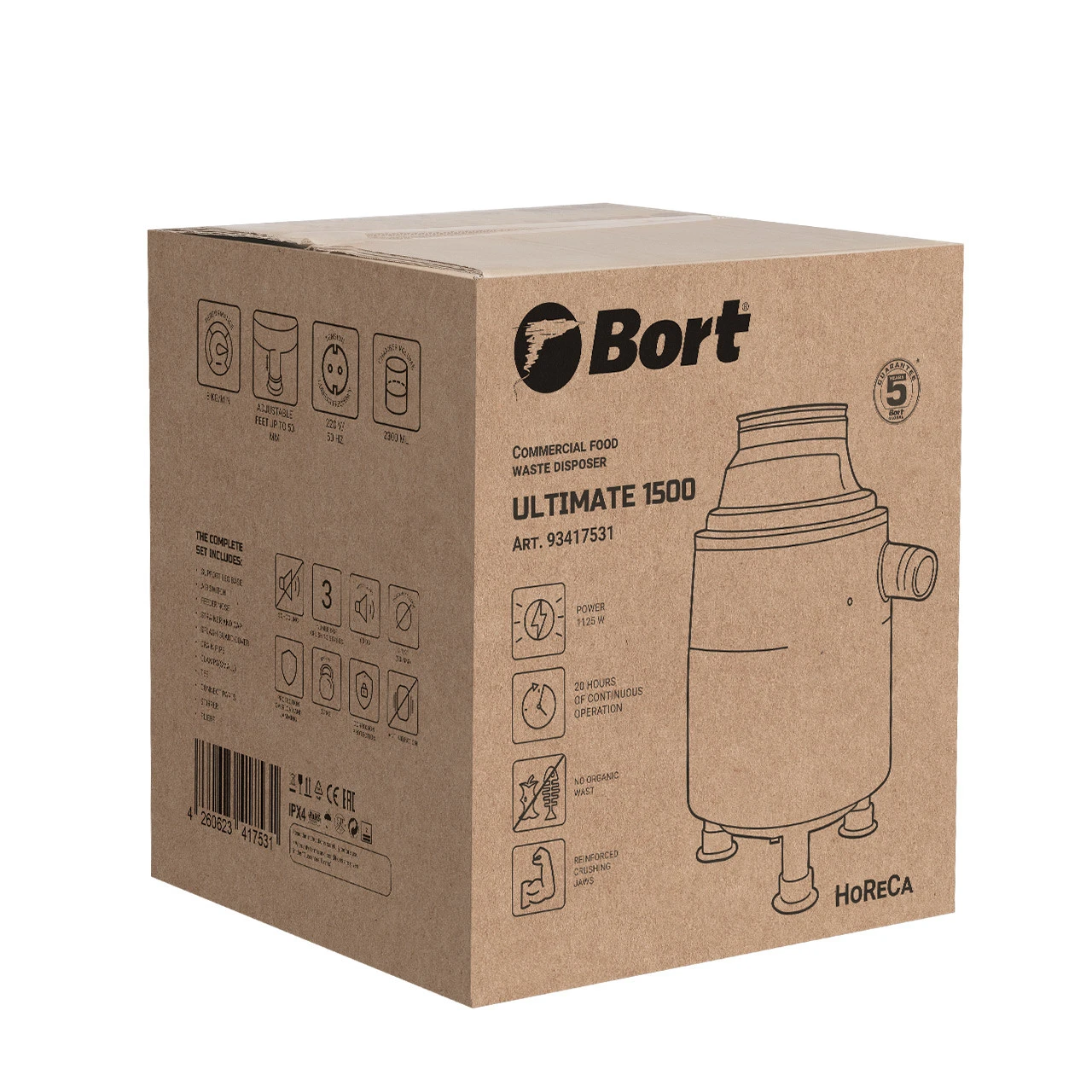 Измельчитель отходов Bort Ultimate 1500 Измельчитель отходов Bort Ultimate 1500
