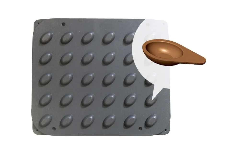 Пресс-форма для тарталетниц PAVONI PIASTRA R