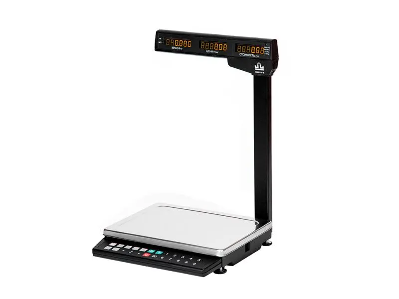 Весы торговые МАССА-К МК-15.2-ТН21 (без интерфейсов)