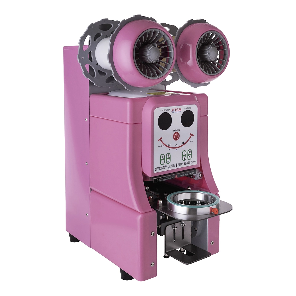 Запайщик для стаканов TSM-Q10-90/95 розовый Запайщик для стаканов TSM-Q10-90/95 розовый