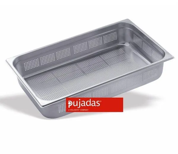 Гастроёмкость перфорированная из нержавеющей стали Pujadas 110.552 Гастроёмкость перфорированная из нержавеющей стали Pujadas 110.552