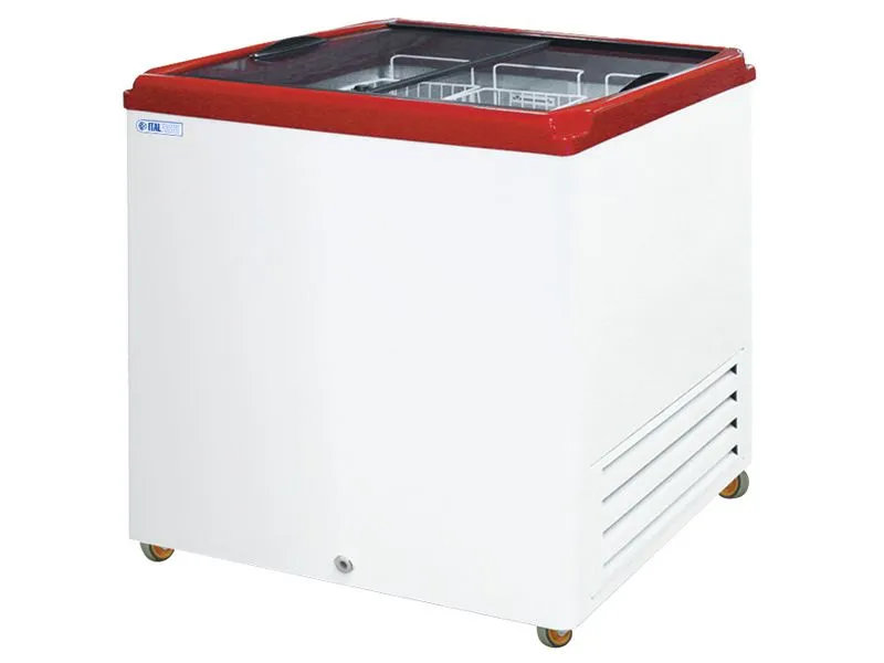 Ларь морозильный Italfrost СF 200 F (красный)