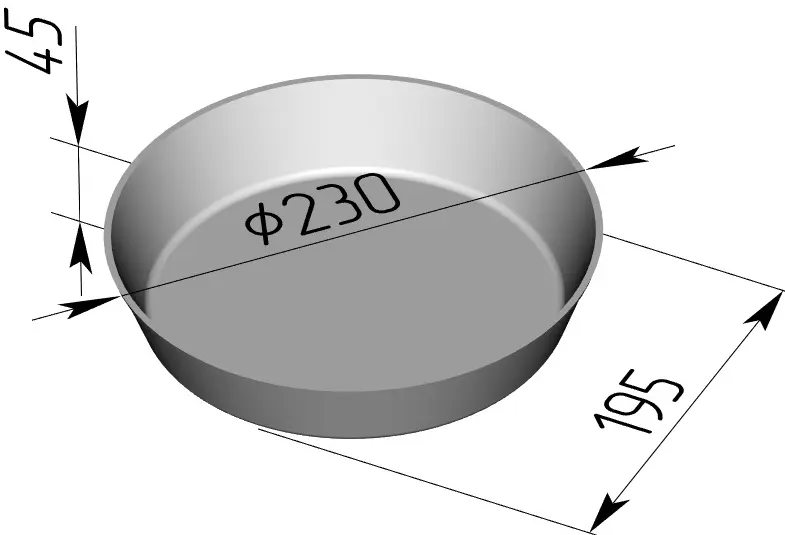 Кондитерская форма Спика Форма №17Г Кондитерская форма Спика Форма №17Г