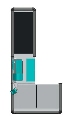 Кассовый бокс Зенит 0004B004MBпр RAL9007