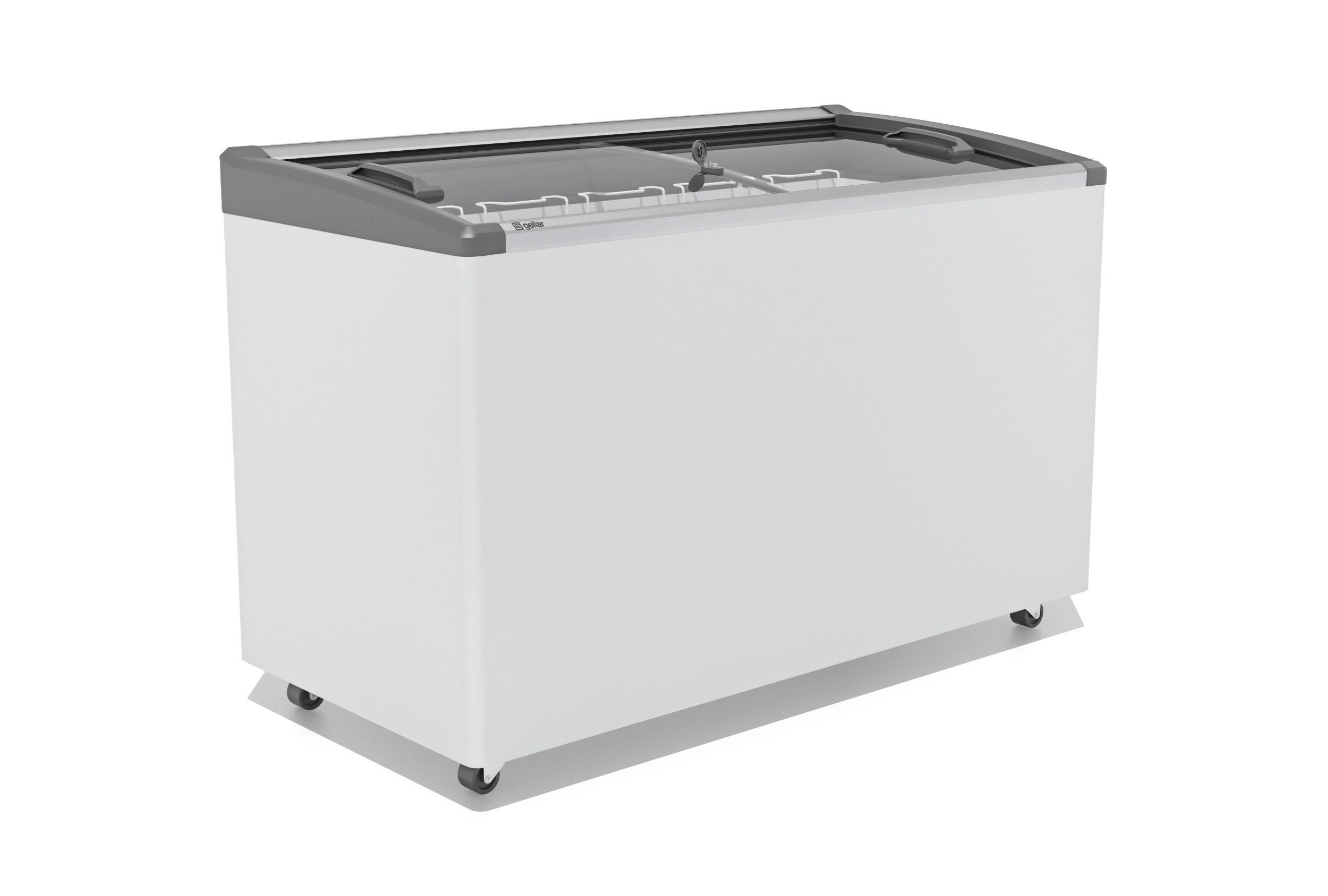 Ларь морозильный GELLAR FG 400 E v25 сер Ларь морозильный GELLAR FG 400 E v25 сер